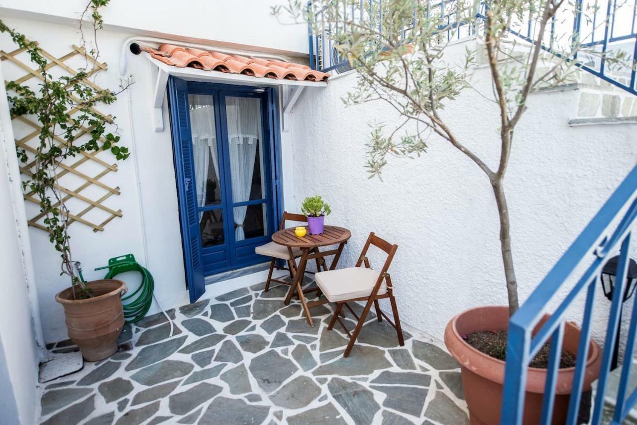 Aquarella-Stylish Veranda Apartment In Centre Of Poros Town Extérieur photo