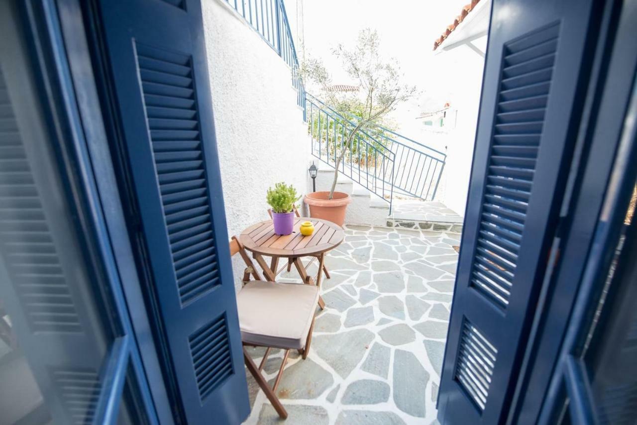 Aquarella-Stylish Veranda Apartment In Centre Of Poros Town Extérieur photo